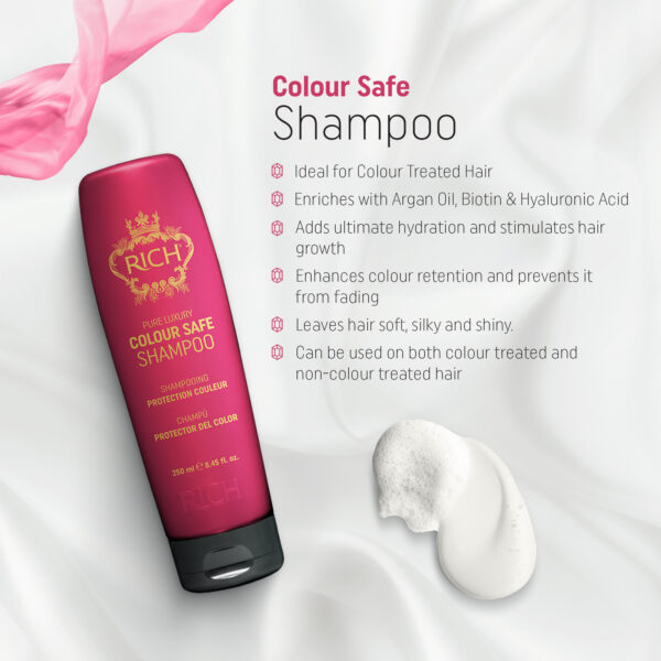 RICH Colour Safe Shampoo 250 ml - Image 2