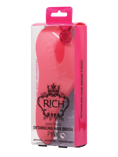 RICH Detangling Hairbrush – Pink