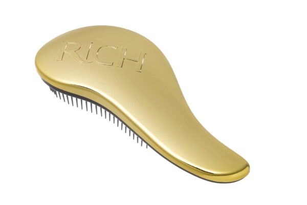 RICH Detangling Hairbrush - Golden Glamour - Image 2