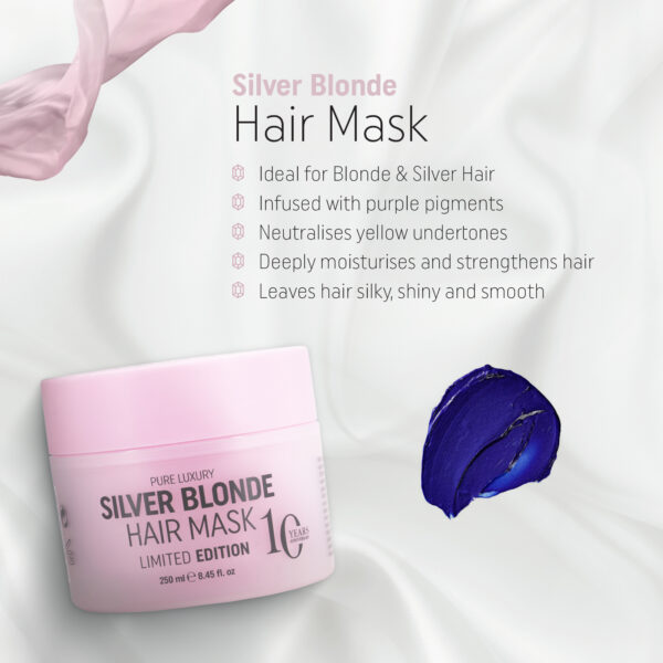 RICH Silver Blonde Hair Mask 250 ml - Image 2