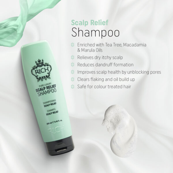 RICH Scalp Relief Shampoo 250 ml - Image 2